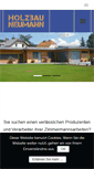 Mobile Screenshot of holzbau-neumann.at